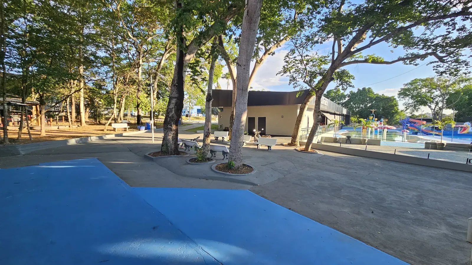 Sombra e Gramados do Clube