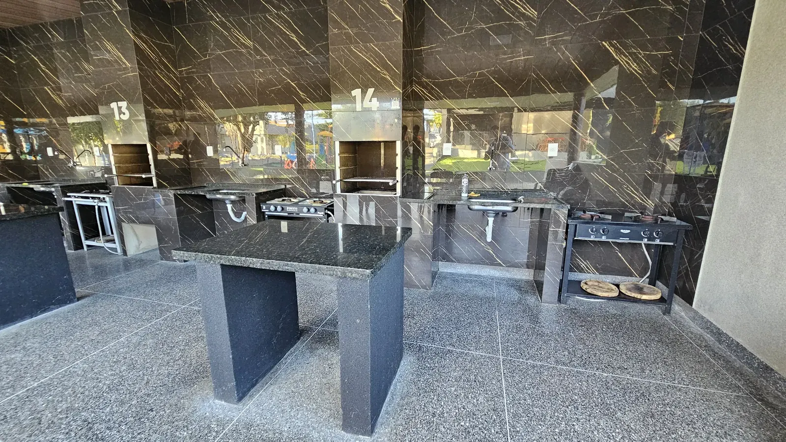 Ambiente das 14 Churrasqueiras