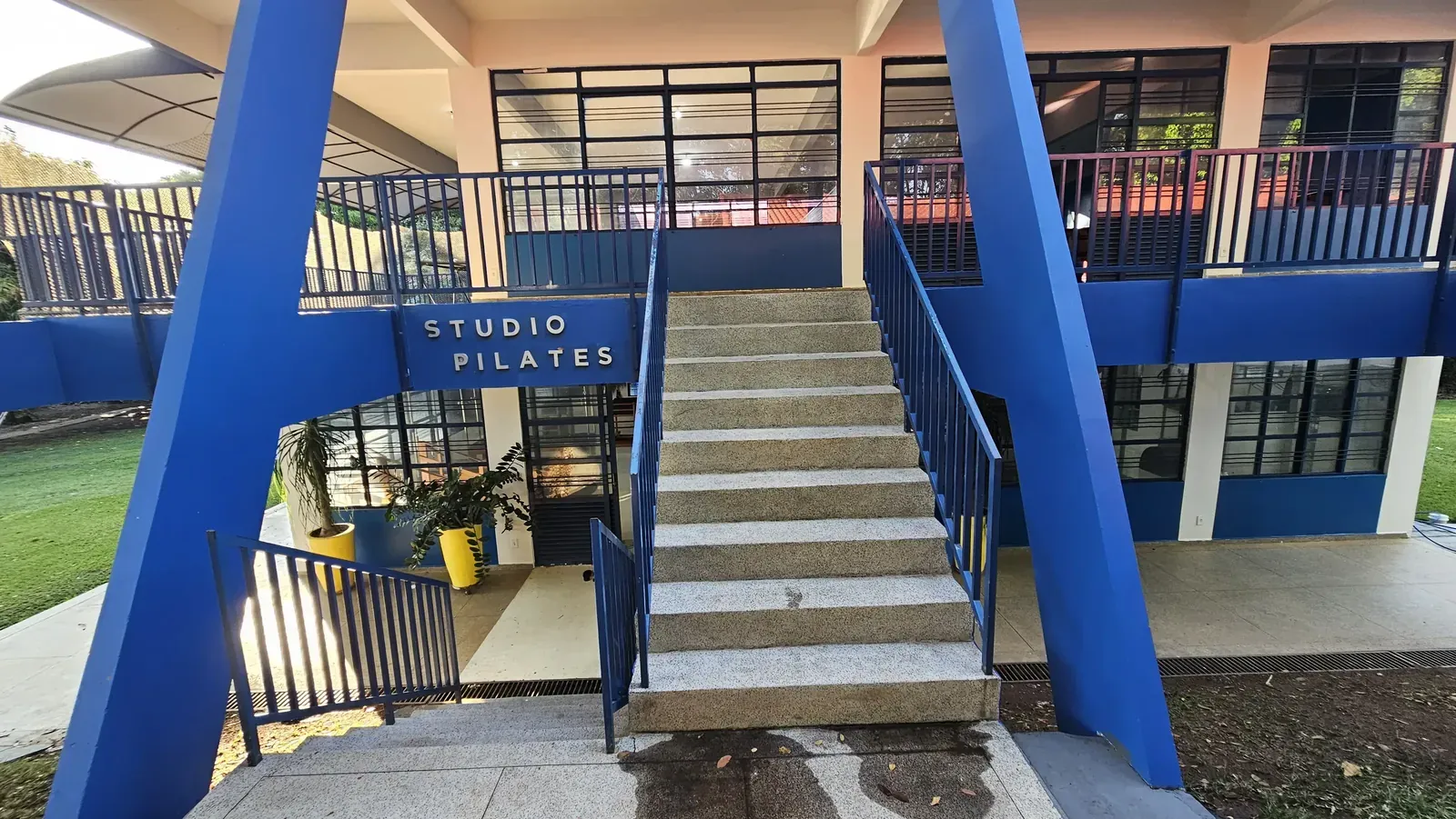 Entrada do Studio de Pilates
